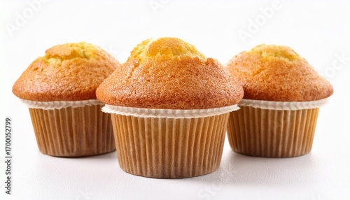 muffin isolated on white background