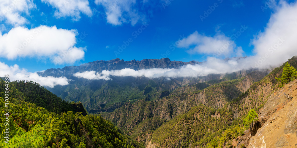 Fototapeta premium Caldera de Taburiente, La Palma, Canary Islands