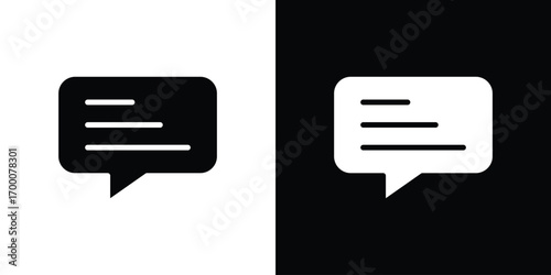 Text icon silhouette vector illustration isolated flat style