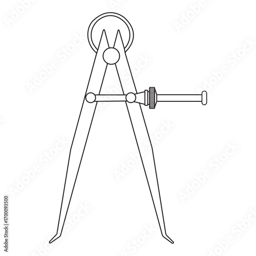 Inside spring caliper icon