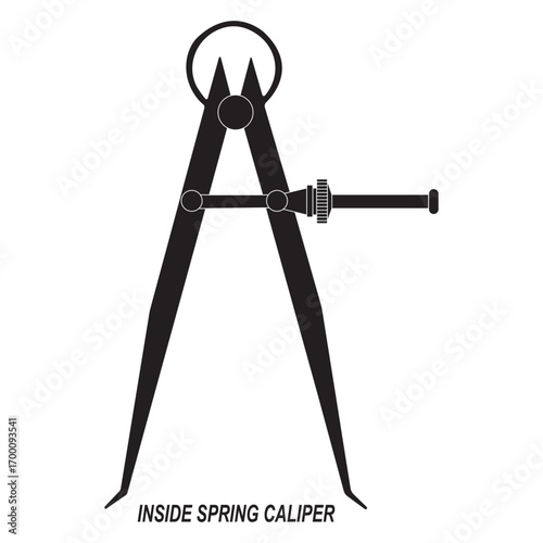 Inside spring caliper icon