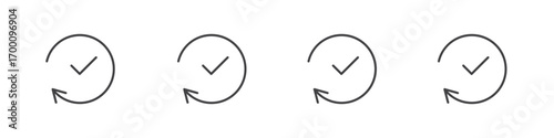 Time forward icons for graphic and web design.