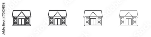 school icons for graphic and web design.