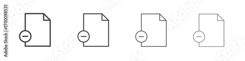 Remove file icons for graphic and web design.