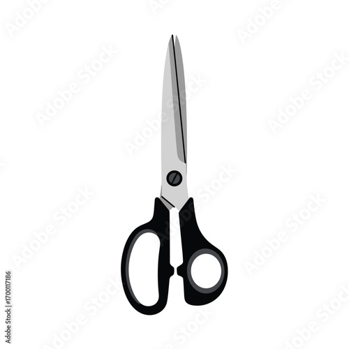 Sharp stainless steel scissors for precision cutting and crafting projects