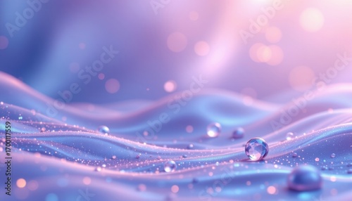 aqua lavender flow theme with mint aqua blended with lilac mist, romantic purple aqua glow, floating lavender sparkles, floating lavender perspective, tranquil and glowing