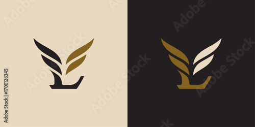 MONOGRAM L - LEGACY WINGS