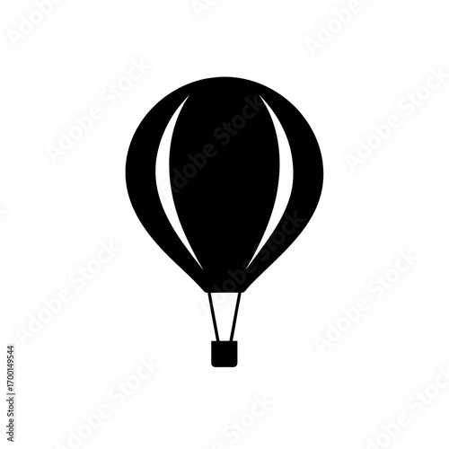 Silhouette of a hospital with cross symbol on transparent background