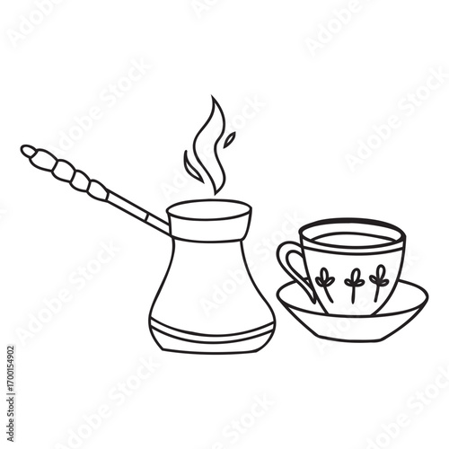 turkish coffee pot