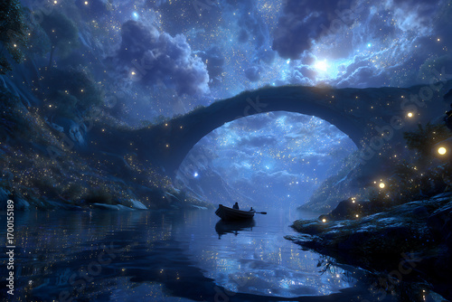 Lost Boat in a Fairytale World