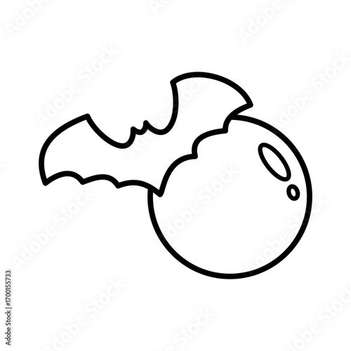 Bat Icon Vector