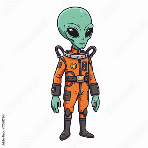 orange man alien