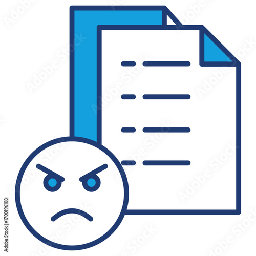 Complaint Blue Icon
