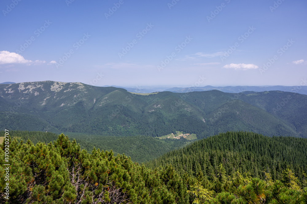Fototapeta premium mountain landscape in the summer