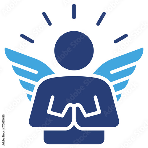 Humility Two Color Icon