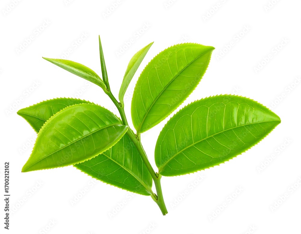 Fototapeta premium Fresh tea leaves