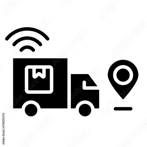 delivery route icon