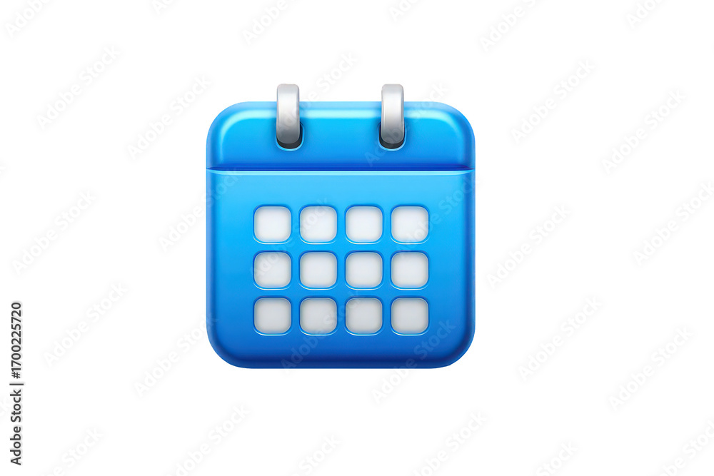 Blue Calendar Icon Blue Calendar Icon