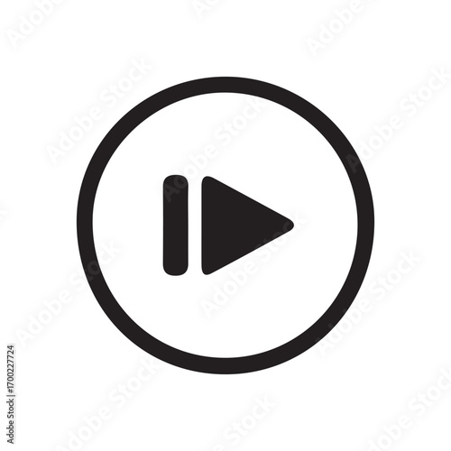 play button vector