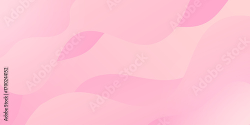 Abstract pink background with soft gradient waves.