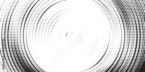 Halftone background vector, abstract backdrop design with two tone pattern and copy space for edit your content	
