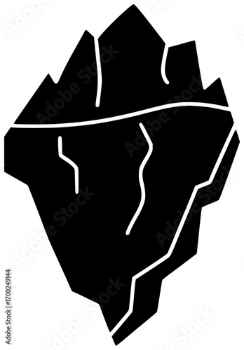 glacier illustration iceberg silhouette ice logo cold icon snow outline nature blue landscape sea mountain arctic winter water ocean shape product vector graphic background