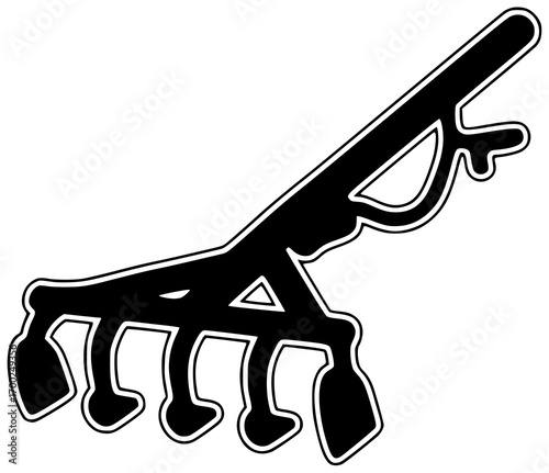 agricultural illustration plow silhouette mountains logo natural icon nature outline outdoor agriculture plant plough ploughing roller macin romania sprayer shape scenic vector graphic background