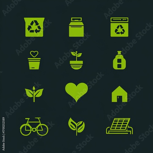 Seco of ecology icons.