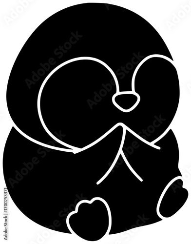 nature illustration wildlife silhouette bird logo penguin icon cold outline animal winter antarctic wild snow ice white water cute shape ice vector graphic background