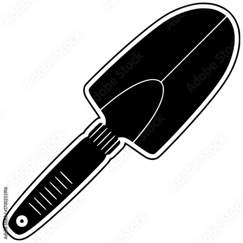 farmer illustration gardening silhouette green logo nature icon spring outline trowel agriculture growing farm worker plant hobby gardener growth shape women vector graphic background