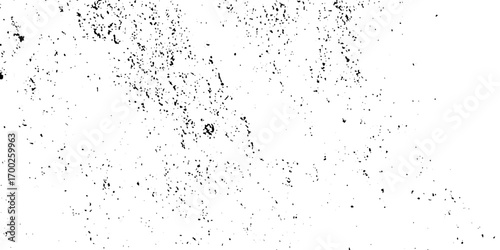Grunge vintage white and black vector wall distressed dirty noise rust cracked pain background. messy dusty chalk splat dirt rusty noise overlay concrete wall texture background.	
