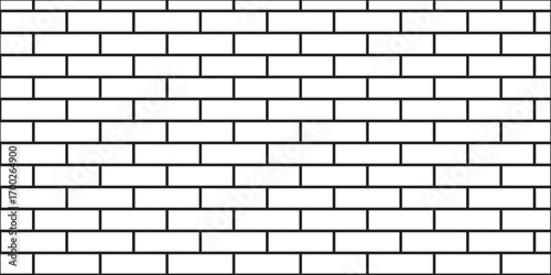 White brick wall background. architecture construction stone block brick wallpaper. seamless building cement concrete wall grunge background.	