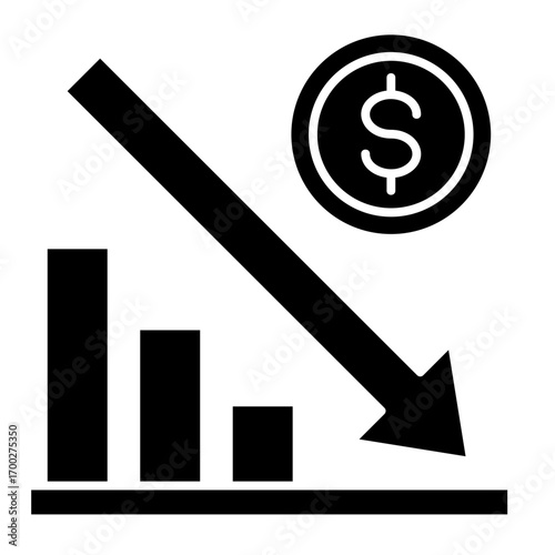 Bankrupt  Icon Element For Design	