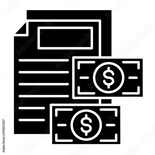 Accounting  Icon Element For Design	