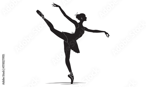 Female Dancer Silhouette | Single Dance Woman Vector | Hip Hop Girl Clipart