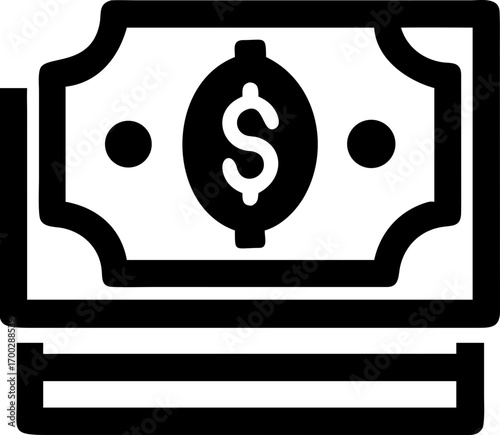 dollar money management icon 