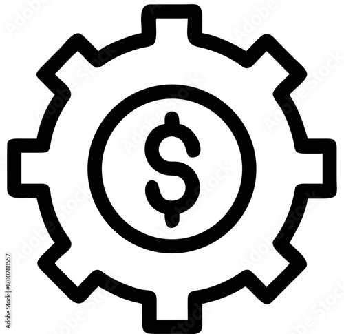 dollar money management icon 