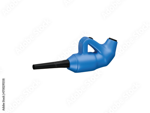 leaf blower icon 3d illustration render