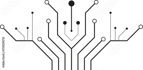  abstract technology design elements vector illustration of an abstract background