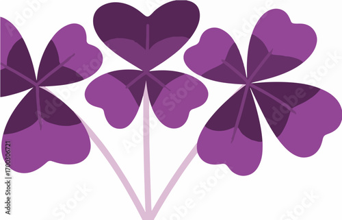 Plant close-up vector image