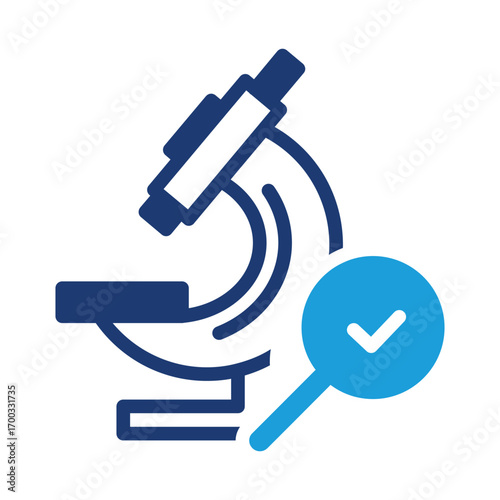 lab test data colored icon vector design good for web or mobile app