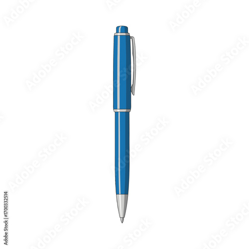 
Ballpoint pen vector illustration design