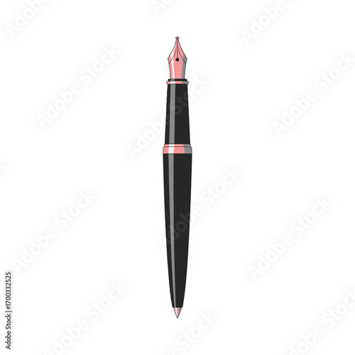 
Ballpoint pen vector illustration design