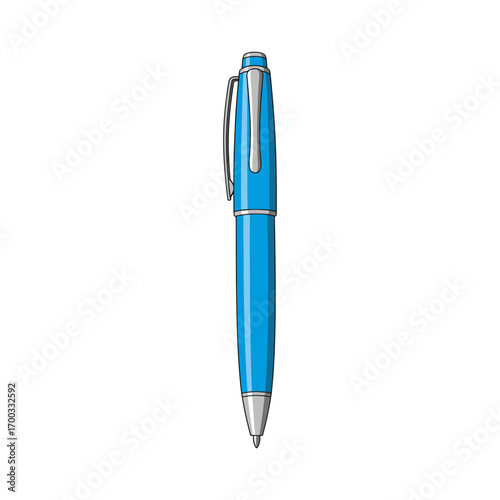 
Ballpoint pen vector illustration design