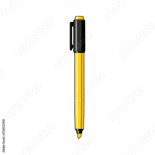 
Ballpoint pen vector illustration design