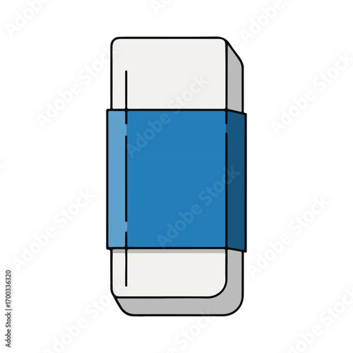 eraser vector illustration design