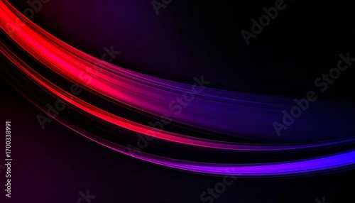 Red Blue Abstract Wave Light Background