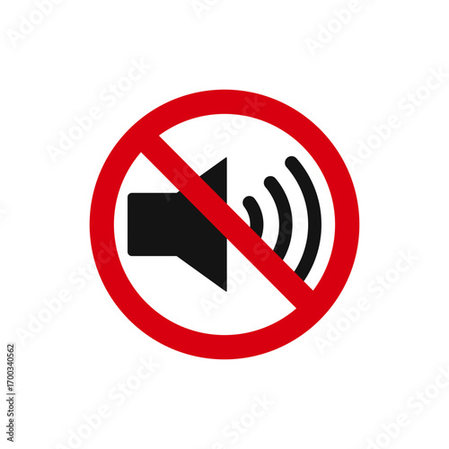 Keep silent logo design vector template