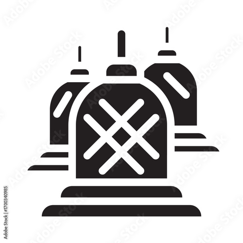 Spiritual Journey  Solid Icon