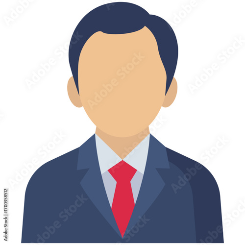 "Professional Businessman Avatar Portrait"